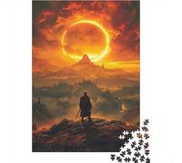 Paisaje fantástico Rompecabezas Arte fantasía épica Cartón Premium 1000 Piezas, Juego Educativo Adultos, Alivio Estrés,decoración Pared para Entusiastas 70x50cm/1000pcs