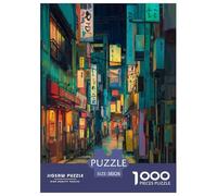 Paisaje japonés Rompecabezas Imposible,desafío para Adultos Vida en Japón Entretenimiento Creativo 1000 Piezas Obra De Arte De Juego De para Adultos, Regalos A Partir De 14 Años 38x26cm/1000pcs