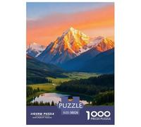 Paisaje Juego De Rompecabezas 1000 Piezas - Mindful Y Relajante, Cartón Grueso, Regalo Caja Elegante con Póster, 38x26cm/1000pcs