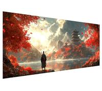 Paisaje Kits de Pintura de Diamante para Bricolaje para Adultos, Japón Diamond Painting Kit, Juego de Pintura Diamante Manualidades Adultos para Cuadros Decoracion Salon Pared Regalo 250x100cm D-89