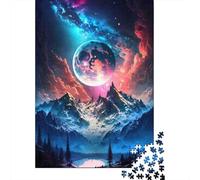 Paisaje montaña fantasía Paquete De 1000 Piezas Papel Ecológico Entrenamiento Cerebral Fácil De Limpiar Ocio En Casa Horas De Entretenimiento 70x50cm/1000pcs