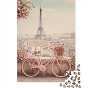 Paisaje Parisino Puzzles Adultos 1000 Piezas Juego De Rompecabezas Cumpleaños Juegos Educativos para Decoración del Hogar Stress Relief 1000pcs (75x50cm)