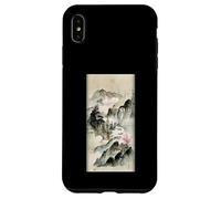 Paisaje Pintura Acuarela China Lago En Las Montañas Carcasa para iPhone XS Max