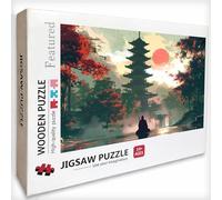 Paisaje Puzzle 4000 Piezas Adultos, Arquitectura Puzzle Madera con Caja 141x87cm, Rompecabezas Adultos de Alta Dificultad, para Toda La Familia, Pasatiempo Creativo, Juego de Rompecabezas, 1-2429