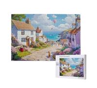 Paisaje Puzzle 4000 Piezas,Grande Rompecabezas Adultos de Madera,DIY Playa Puzzles Juegos Divertidos/Relajantes/Desafiantes para Adultos y Principiantes,como Regalo para Amigos y Seres Queridos M-333