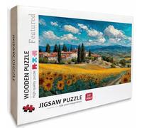 Paisaje Puzzle de 5000 Piezas para Adultos, Puzzle Madera con Caja 156x105cm, Rompecabezas Adultos de Alta Dificultad, DIY Juego de Rompecabezas, Pasatiempo Creativo, Decoración Verano, (Campo) 3-3953