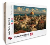 Paisaje Puzzle Madera, Arquitectura Puzzle 1000 Piezas Adultos con Compact Box 75x50cm, Rompecabezas Desafiante, Juegos de Rompecabezas Creativos para Hombres Mujeres Adolescente, Regalos niñas 8-1296
