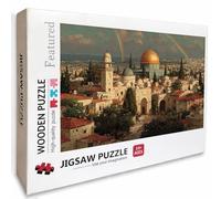 Paisaje Puzzle Madera, Arquitectura Puzzle 5000 Piezas Adultos con Compact Box 156x105cm, Rompecabezas Desafiante, DIY Juegos de Rompecabezas Creativos para Hombres Mujeres, Decoración Verano, 4-8553