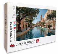 Paisaje Puzzle Madera, Arquitectura Puzzle 6000 Piezas Adultos con Compact Box 179x105cm, Rompecabezas Desafiante, Juegos de Rompecabezas Creativos para Hombres Mujeres Adolescente, Regalos, 3-8484