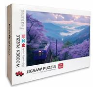Paisaje Puzzle Madera, Planta Puzzle 4000 Piezas Adultos con Compact Box 141x87cm, Rompecabezas Desafiante, Juegos de Rompecabezas Creativos para Hombres Mujeres Adolescente, Regalos para niñas V-9414