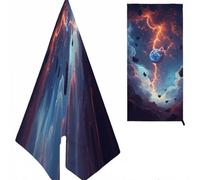 Paisaje Toalla Playa, Nube Micro Fibra, con Diseño & Color, Suave Anti Arena para Niña, Mujer, Sol, Verano 180X80cm K-973