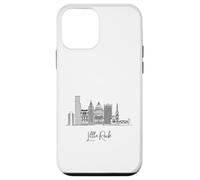 Paisaje urbano de Little Rock Arkansas Skyline US Travel Souvenirs Carcasa para iPhone 12 mini