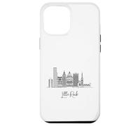 Paisaje urbano de Little Rock Arkansas Skyline US Travel Souvenirs Carcasa para iPhone 12 Pro Max