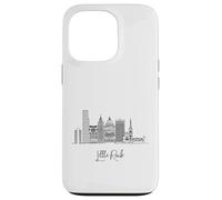Paisaje urbano de Little Rock Arkansas Skyline US Travel Souvenirs Carcasa para iPhone 13 Pro