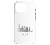 Paisaje urbano de Little Rock Arkansas Skyline US Travel Souvenirs Carcasa para iPhone 16 Pro