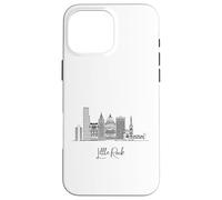 Paisaje urbano de Little Rock Arkansas Skyline US Travel Souvenirs Carcasa para iPhone 16 Pro Max
