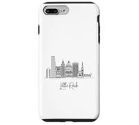 Paisaje urbano de Little Rock Arkansas Skyline US Travel Souvenirs Carcasa para iPhone 7 Plus/8 Plus