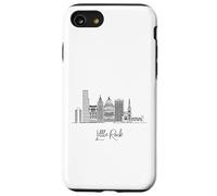 Paisaje urbano de Little Rock Arkansas Skyline US Travel Souvenirs Carcasa para iPhone SE (2020) / 7 / 8
