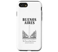 Paisaje Urbano del Horizonte de Buenos Aires Carcasa para iPhone SE (2020) / 7/8