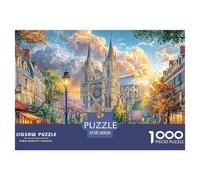 Paisaje Urbano otoño Rompecabezas para Adultos Desafío Imposible con Alma De Obra De Arte - El Regalo Navideño por Excelencia para Adultos Y Niños Desde 14 Años 38x26cm/1000pcs