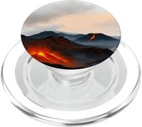 Paisaje Volcánico Lava Montaña Horizonte Escena PopSockets PopGrip para MagSafe