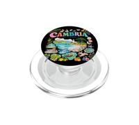 Paisajes costeros de California Diseño de Collage de Naturaleza PopSockets PopGrip para MagSafe