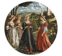 Paisajes renacentistas Elegant Figures Jardíns and Classical Architecture 1000pcs (67.5x67.5cm) Puzzle Adecuado para Adultos Y Multitud Mayores De 14 Años