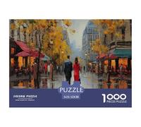Paisajes románticos Puzzle 1000 Piezas, Juego Educativo, Desafío, Clásicos para Adultos Y Niños A Partir De 12 Años Rompecabezas Familiar - Decoración del Hogar 52x38cm/1000pcs