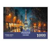 Paisajes románticos Puzzle 1000 Piezas, Moderno DIY,Entretenimiento Creativo Clásicos para Adultos Y Niños A Partir De 12 Años Rompecabezas Familiar - Decoración del Hogar 52x38cm/1000pcs