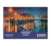 Paisajes románticos Puzzle 1000 Piezas, Moderno DIY,Entretenimiento Creativo Clásicos para Adultos Y Niños A Partir De 12 Años Imposible Rompecabezas - Decoración del Hogar 70x50cm/1000pcs