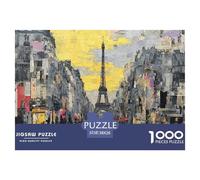 Paisajes románticos Puzzle 1000 Piezas, Moderno DIY,Entretenimiento Creativo para Adultos Y Niños Mayores De 12 Años Imposible Rompecabezas - Decoración del Hogar 38x26cm/1000pcs