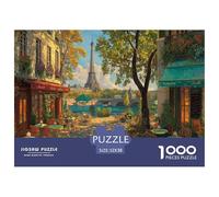 Paisajes románticos Puzzle De 1000 Piezas, Juego Educativo, Desafío, para Adultos Y Niños Mayores De 12 Años Rompecabezas Familiar - Decoración del Hogar 52x38cm/1000pcs
