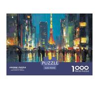 Paisajes románticos Puzzle De 1000 Piezas, Moderno DIY,Entretenimiento Creativo Clásicos para Adultos Y Niños A Partir De 12 Años Imposible Rompecabezas - Decoración del Hogar 70x50cm/1000pcs