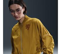 Países Bajos Essential Chaqueta bomber de fútbol oversize Nike - Mujer - Marrón M (EU 40-42)