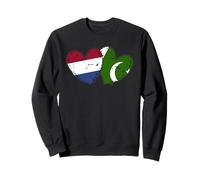 Países Bajos Pakistán Corazón Banderas Cultura Pakistaní Holandesa Sudadera