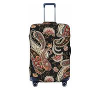 Paisley6 - Fundas protectoras elásticas para equipaje de viaje, 45,7 a 81,3 cm, Black, S