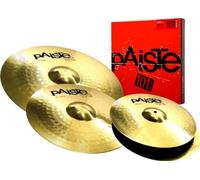 Paiste 101 Brass - Juego de platillos universales (latón, 14"/16"/20")