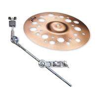 Paiste Platillo PSTX Swiss Splash 10 pulgadas + keepdrum HKC brazo platillo