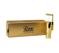 Paititi Boquilla de metal para saxofón soprano chapado en oro profesional #6