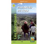 Paitsages de l'oli a les Garrigues Altes, mapa excursionista. Escala 1:25.000. Editorial Piolet. (SIN COLECCION)
