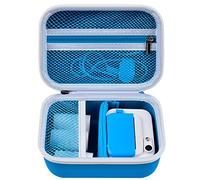 PAIYULE Funda para cámara infantil Uleway, impresión instantánea de cámara digital para MINIBEAR/para GlobalCrown/para Gofunly/para USHINING y tarjeta de memoria, azul, Mochila para