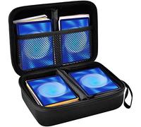 PAIYULE Más de 400 fundas para tarjetas coleccionables surtidas, soporte de almacenamiento, juego de cartas, color negro, Black, moderno