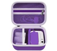 PAIYULE Uleway Kids Camera Caso, Cámara Digital Impresa Cámara Instantánea para MINIBEAR/GlobalCrown/Gofunly/para Cámara Digital USHINING y Tarjeta de Memoria, Púrpura, 16,9 x 12,2 x 8,3 cm, Bolsa