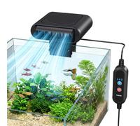 PAIZOO Ventilador enfriador de acuario, mini ventilador de refrigeración ultra silencioso con 3 modos de velocidad, adecuado para peceras de escritorio pequeñas, ajolote, peces dorados, tanques de pez