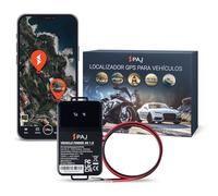 PAJ Vehicle Finder 1.0 - Localizador GPS 4G para Coche, Moto, Camión y Otros Vehículos, Alarmas de Seguridad, Conexión Directa a Batería, Seguimiento en Tiempo Real + Historial de Rutas - Cable 40cm