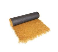 Paja de heno falsa ignífuga de techo de paja sintética para valla, patio, jardín, piscina, playa, fiesta, decoración