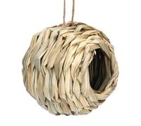 Pajarera De Jardín Para Exteriores - Casa Para Colibríes | Jaula De Paja, Casa Ṕara Pájaros Ďe Diseño Seguro Y Duradero, Accesorio Đe Cama P̀ara Pájaros Pequeños P̃ara Mascotas, Jaula Ṕ̄ára Palom
