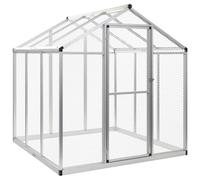 Pajarera grande de aluminio para pájaros