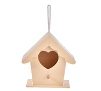 Pajareras - Pajarera para colgar al aire libre, de pájaros, casa para pájaros colgante al aire libre | Caseta para pájaros natural hecha a mano para decoración de patio trasero/patio interior