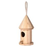 Pajareras - Pajarera para colgar al aire libre, de pájaros, casa para pájaros colgante al aire libre | Caseta para pájaros natural hecha a mano para decoración de patio trasero/patio interior